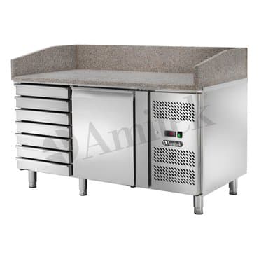 Banchi pizza refrigerati ventilati