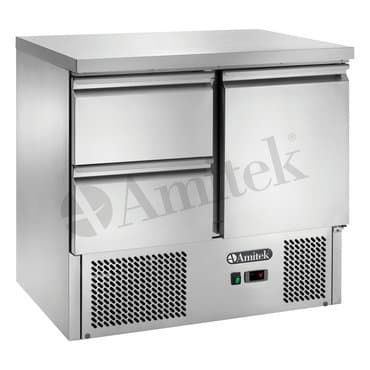 Saladette refrigerate con cassetti