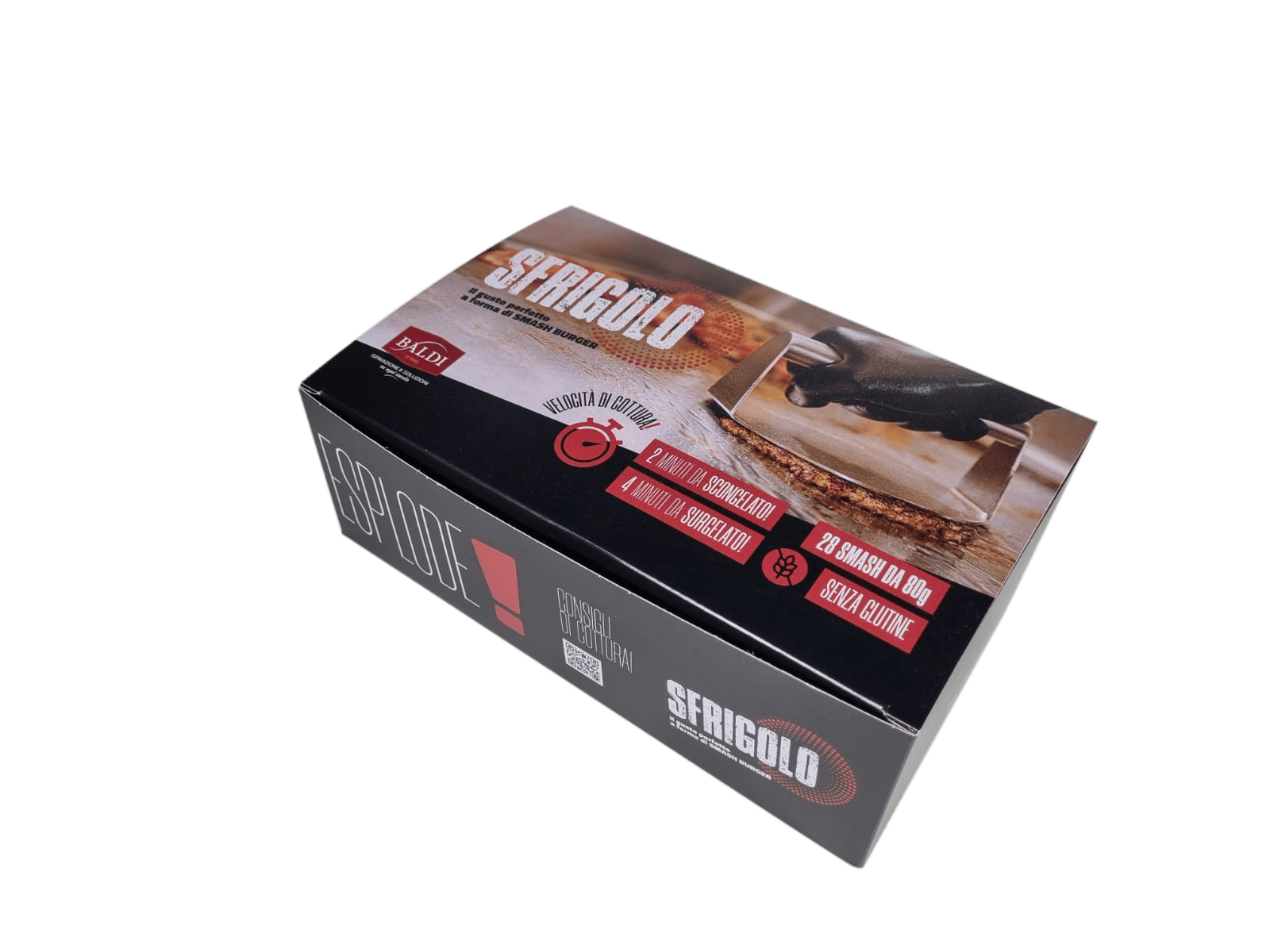 SFRIGOLO SMASH BOVINO SCOTTONA 80G SURGELATO
