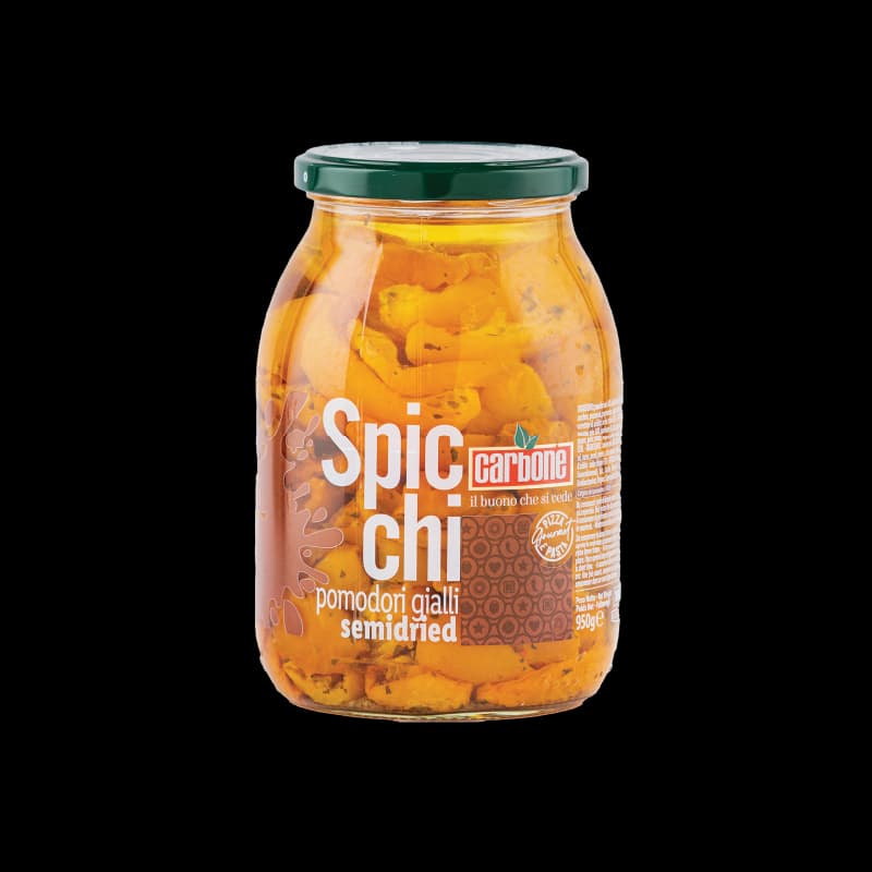 Spicchi – Pomodori Gialli Semidried
