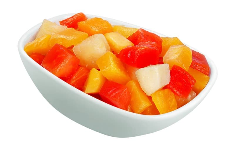 Macedonia Tropicale allo Sciroppo