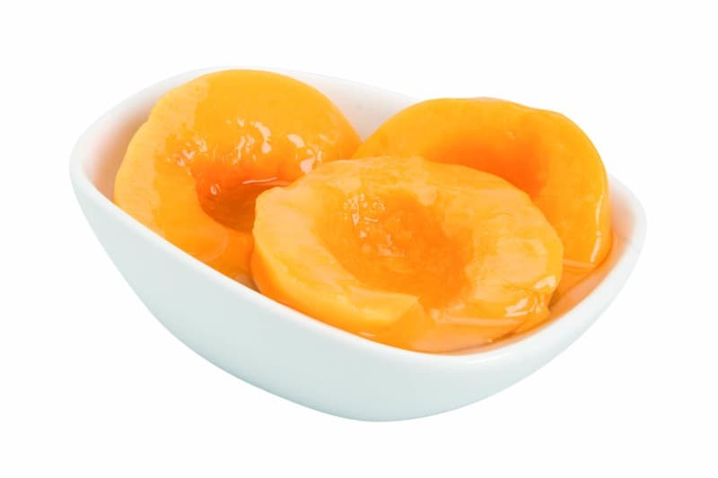Pesche Gialle a Metà allo Sciroppo