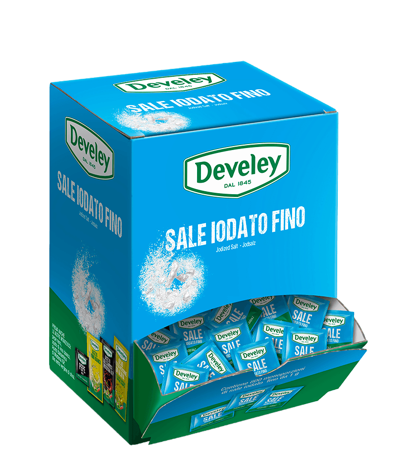 Develey Sale Iodato Fino (800x1g)