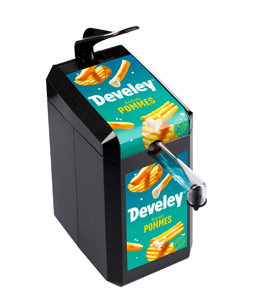 Develey Salsa Pommes dispenser
