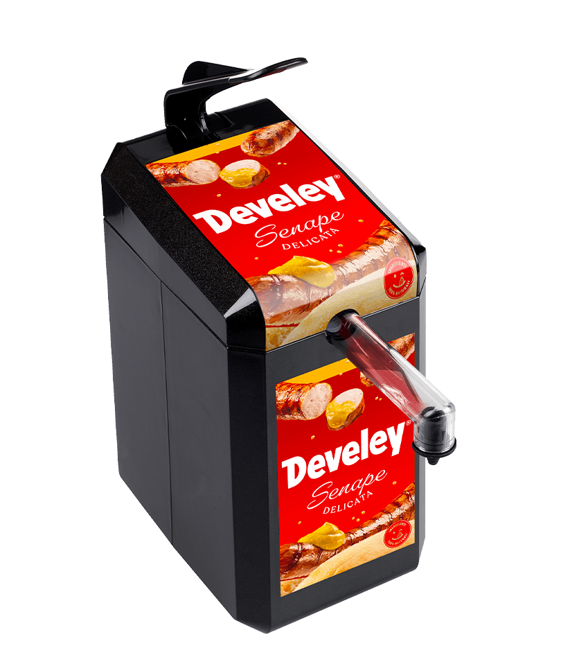 Develey Senape Delicata dispenser