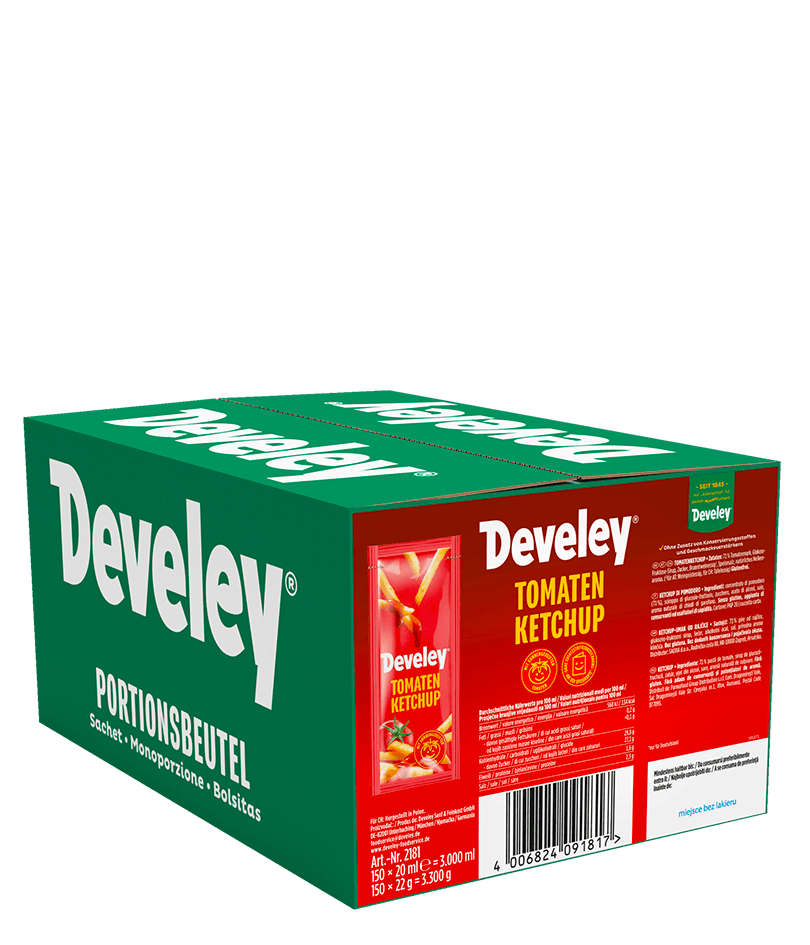 Develey Tomato Ketchup (150x20ml)