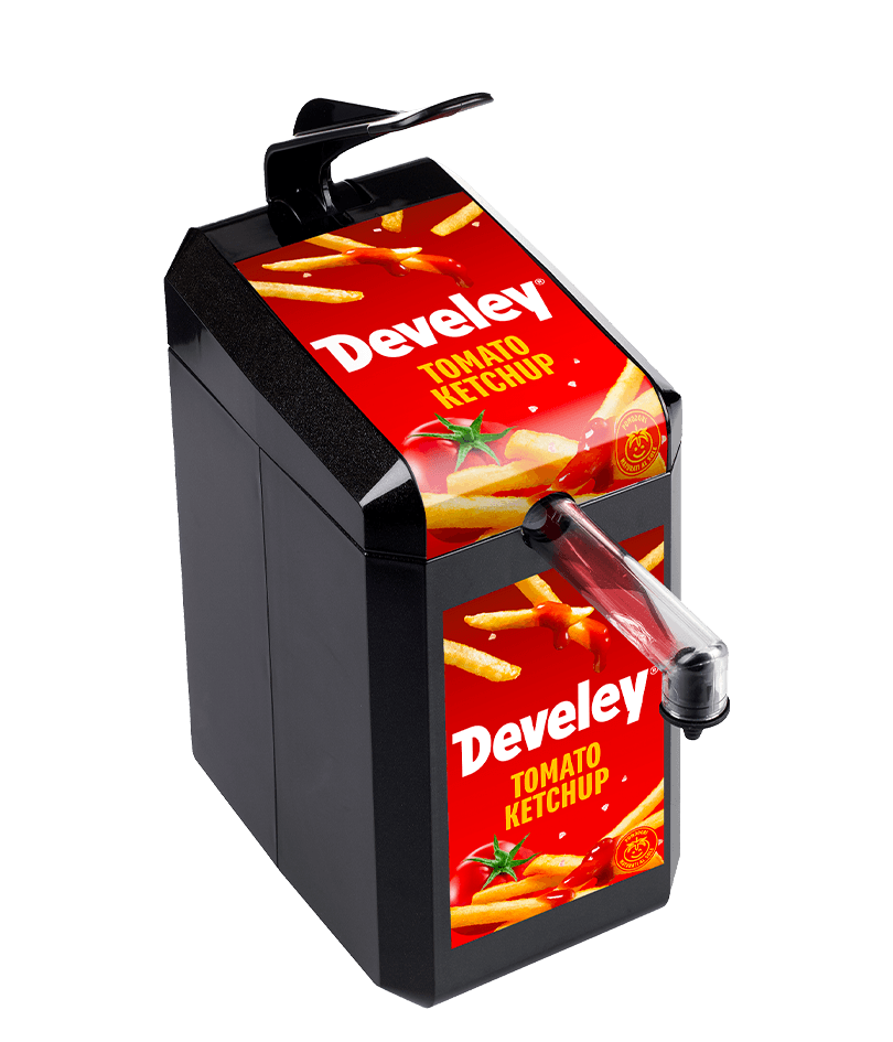 Develey Tomato Ketchup dispenser