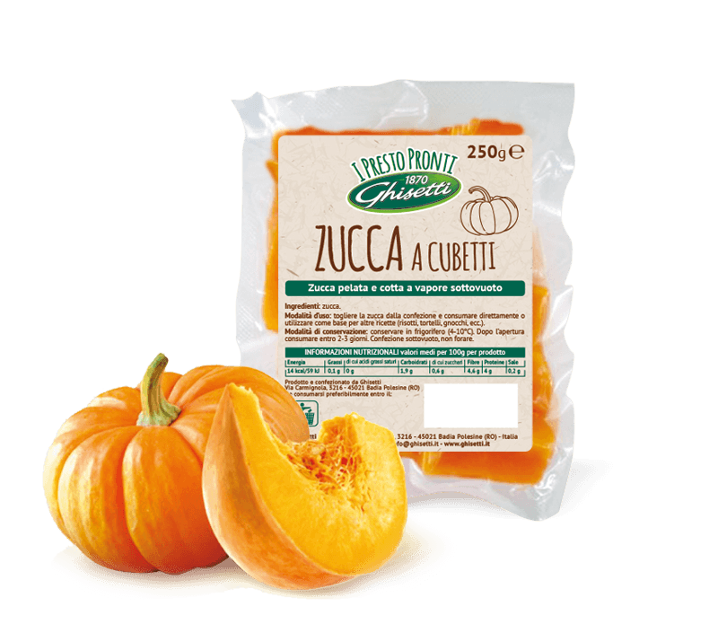 la Zucca a cubetti