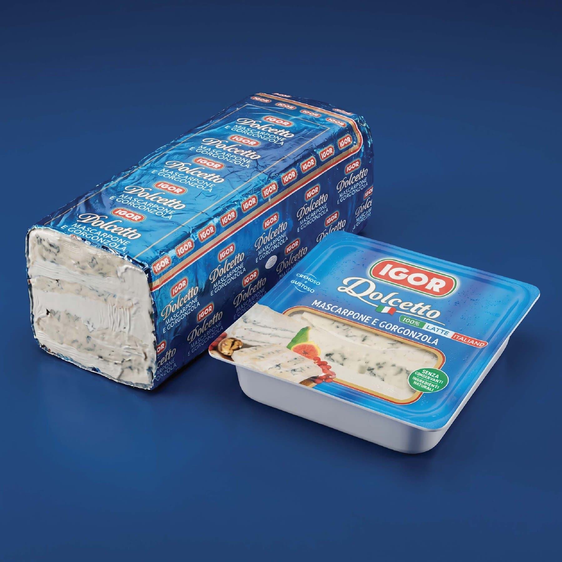 mascarpone and gorgonzola dolcetto