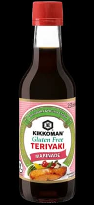 Salsa Teriyaki e marinata senza glutine