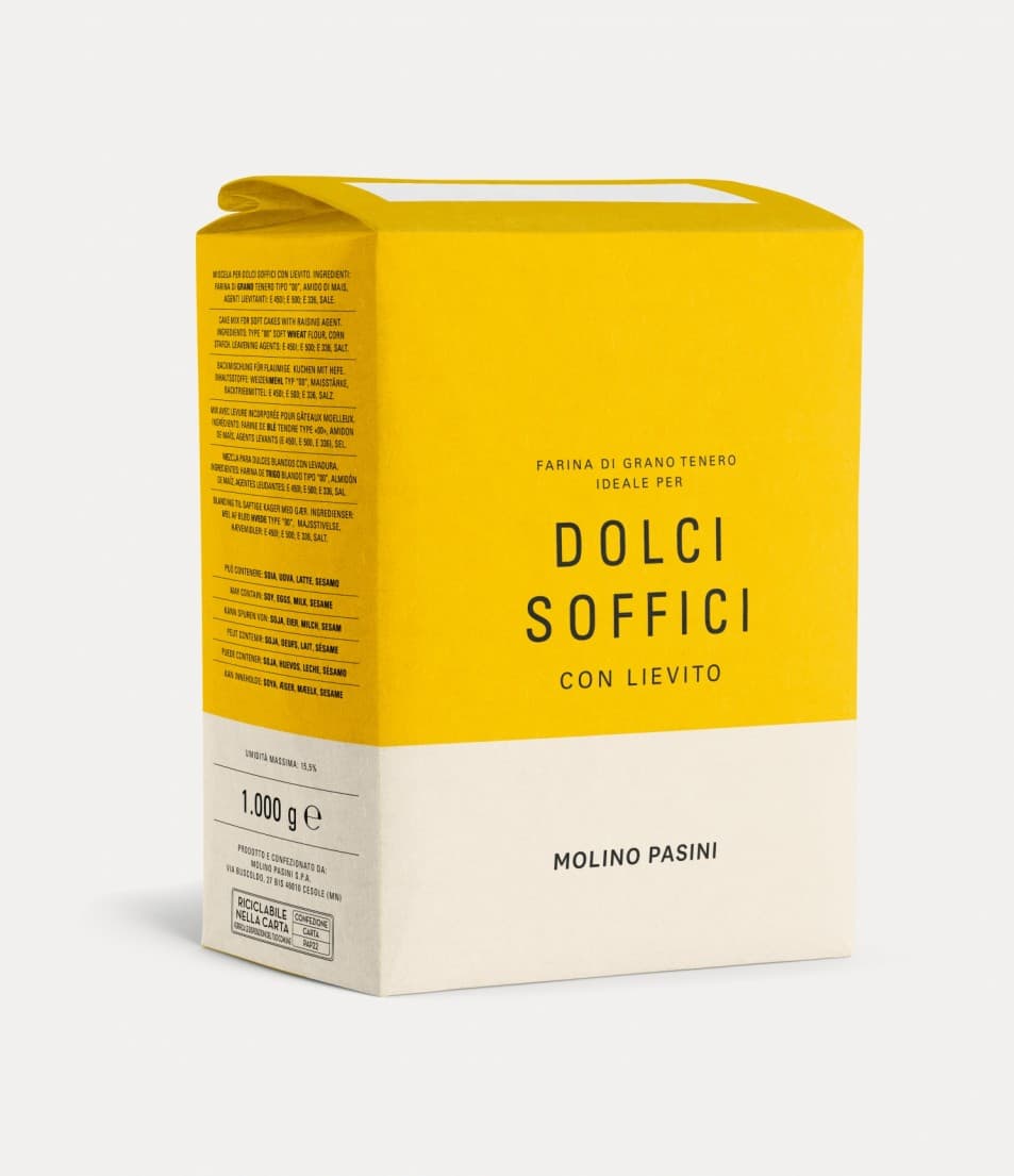 FARINA IDEALE PER DOLCI SOFFICI CON LIEVITO