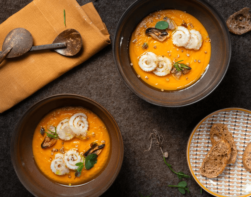 Crema di carote e zenzero
