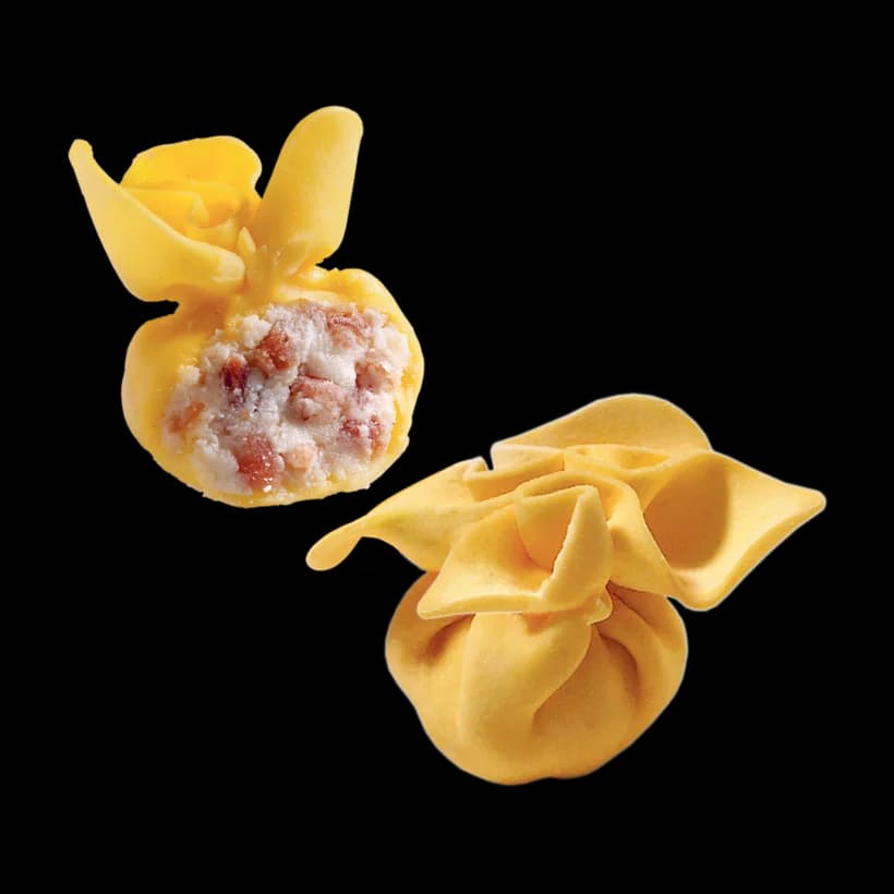 Fiocchi speck e Fontina
