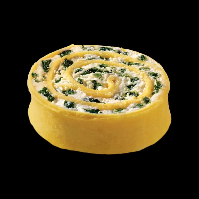 Ricciole ricotta e spinaci