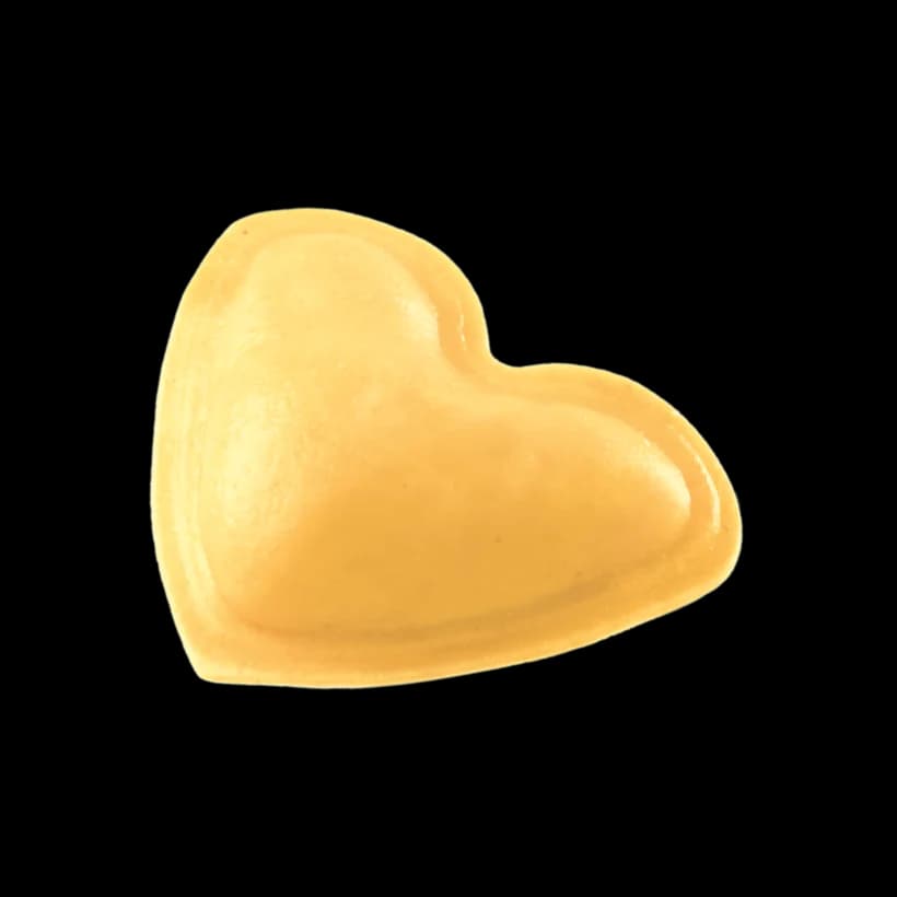 Cuori di formaggio