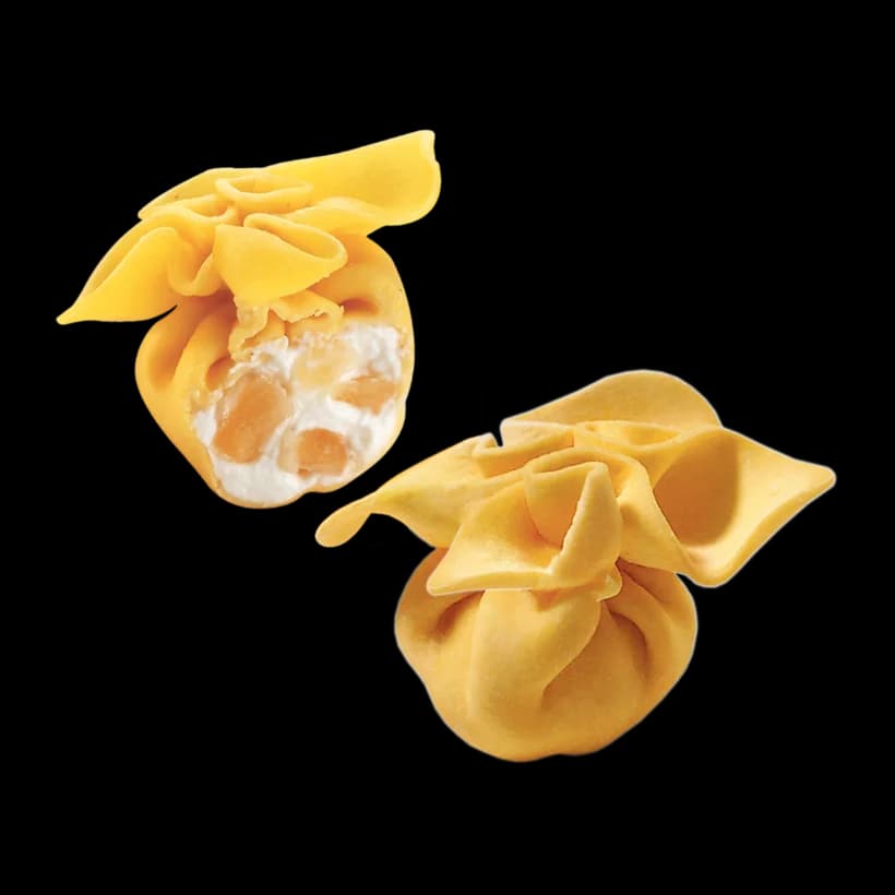 Fiocchi formaggio e pere
