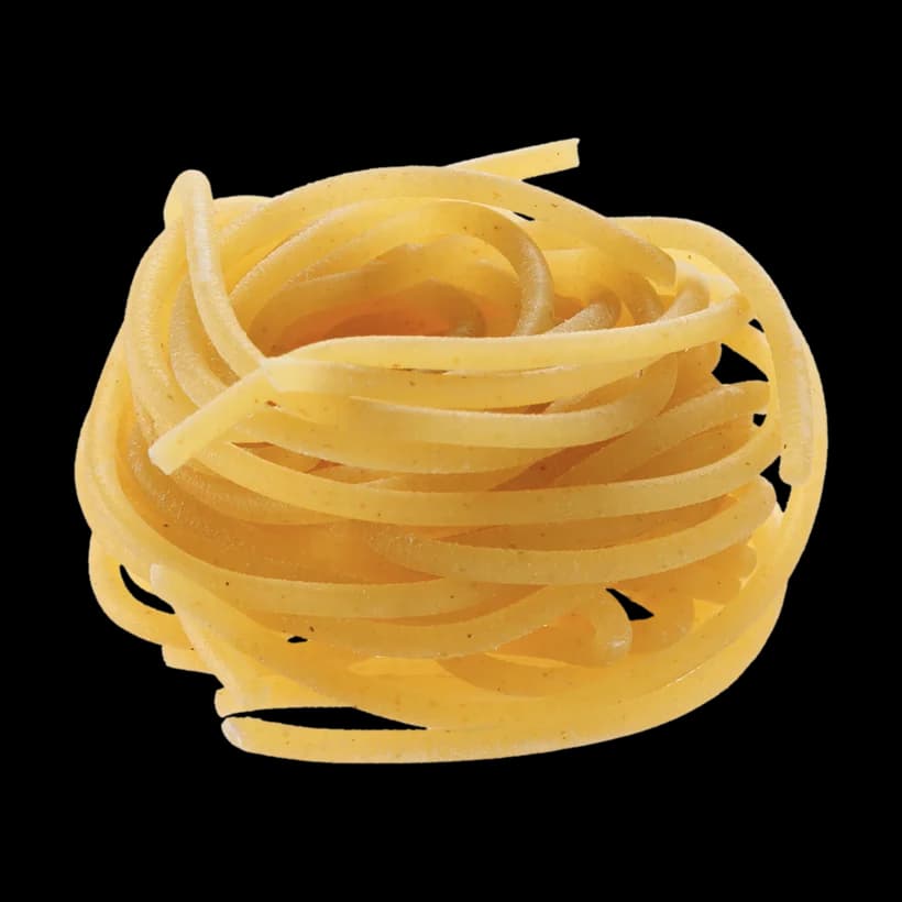 Spaghetti di pasta fresca trafilati al bronzo