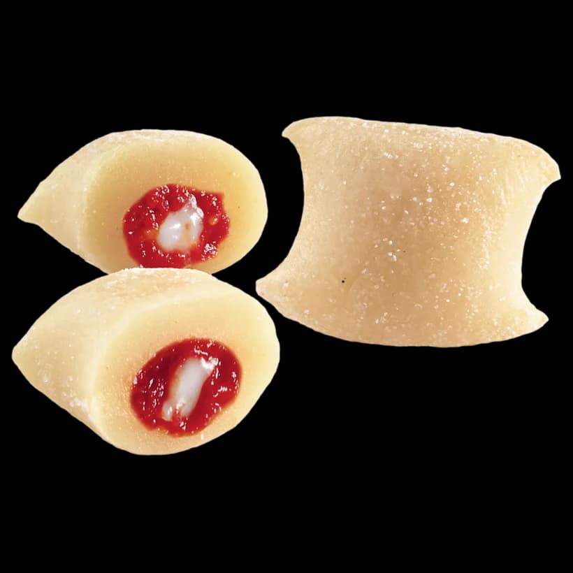 Gnocchi ripieni con pomodoro e mozzarella