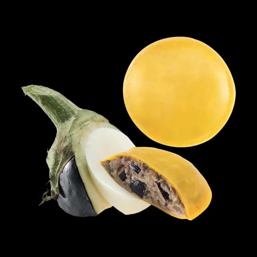 Panciotti con melanzana e scamorza