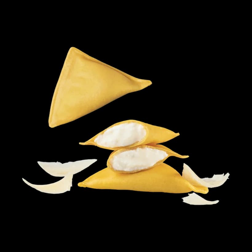 Triangoletti al Parmigiano Reggiano