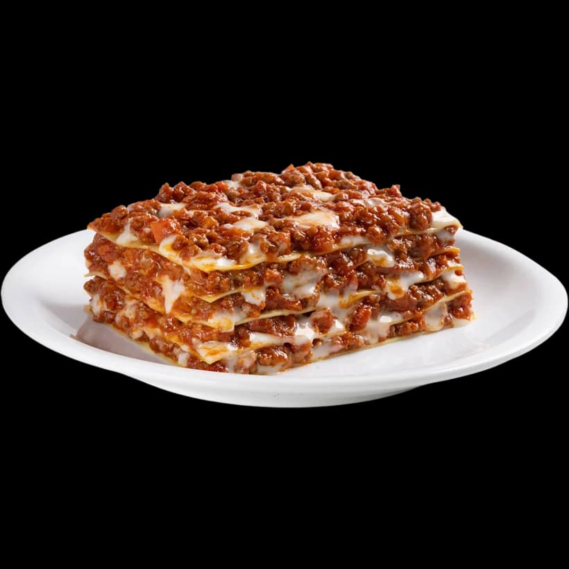 Lasagne caserecce con carni di bovino e suino