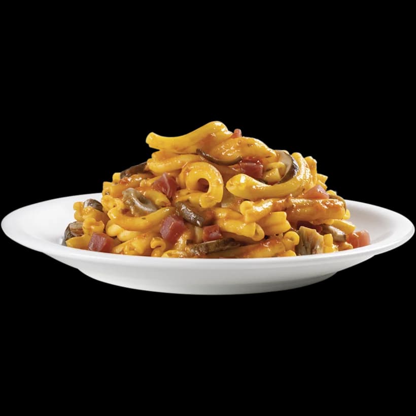 Strozzapreti speck e funghi