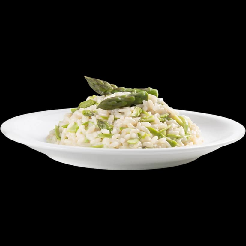 Risotto con punte di asparagi