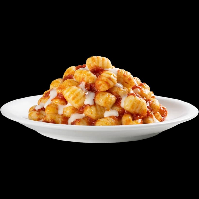Gnocchi pomodoro e mozzarella
