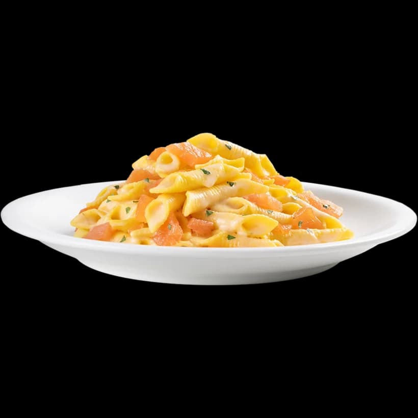 Garganelli al salmone
