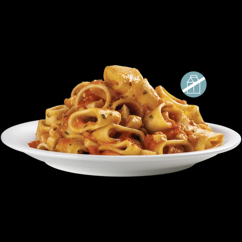 Mezzi paccheri al ragu di seppia