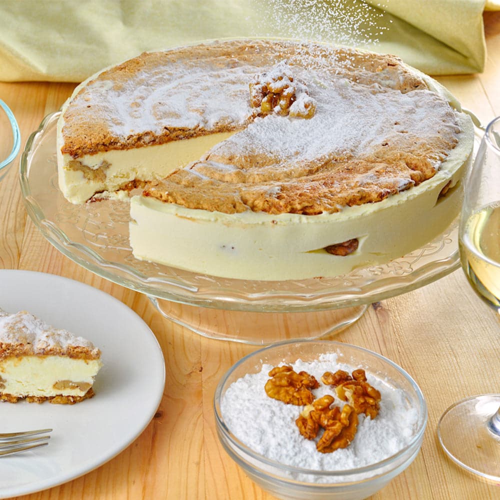 Torta ricotta e Noci
