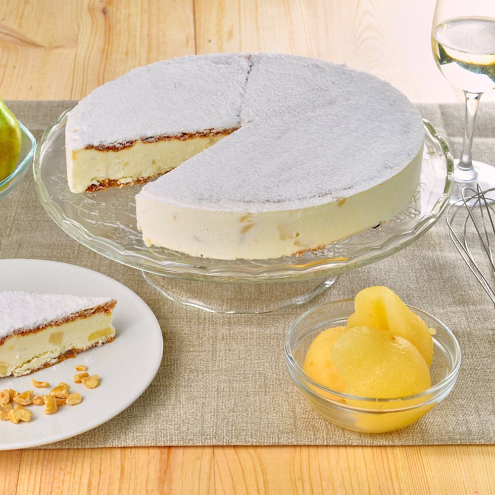 Torta ricotta e Pera