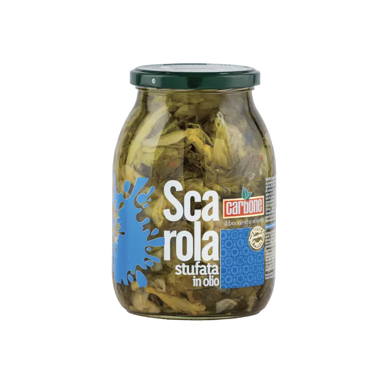 Scarola stufata in olio