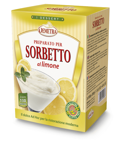 Preparato per Sorbetto al Limone 2