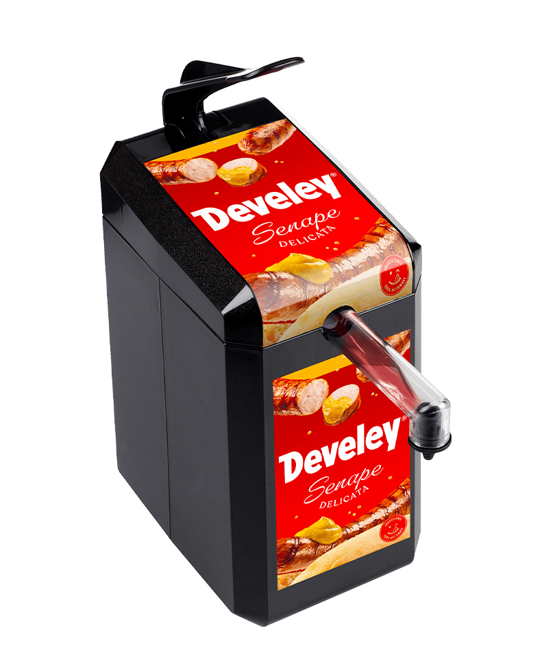 Develey Senape Delicata dispenser