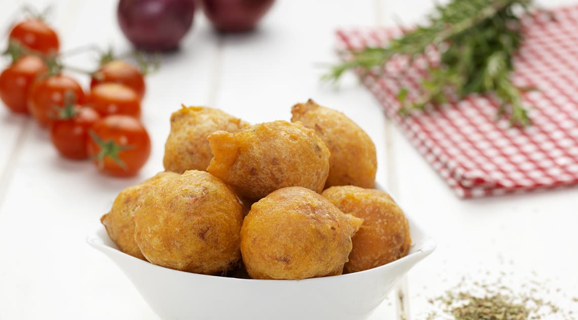 Frittelle al gusto pizzaiola