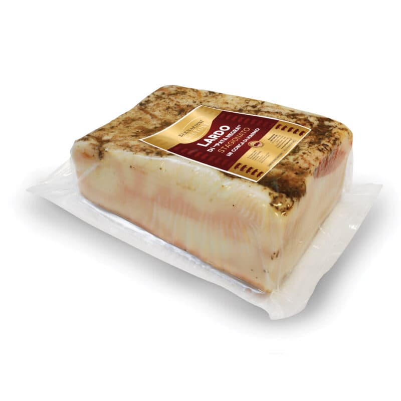 LARDO AGLI AROMI TESTA CON MAGRO