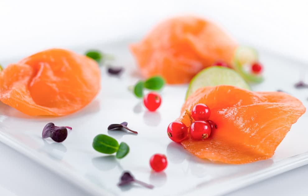 CARPACCIO DI SALMONE DELLE ISOLE FAROE 3