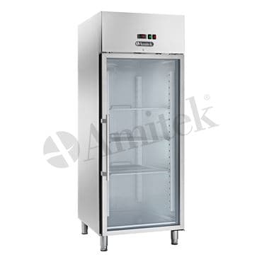 Armadio refrigerato ventilato GN2/1 con porta a vetri AK654BTG