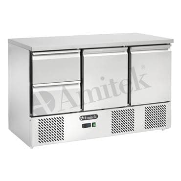 Saladette refrigerata ventilata con cassetti AK923V-2D