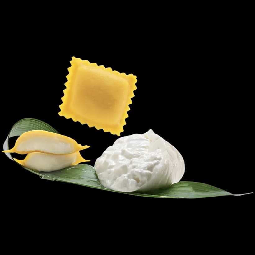 Scrigni con burrata di Puglia