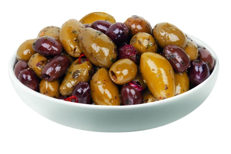 Tris di Olive Denocciolate Piccanti