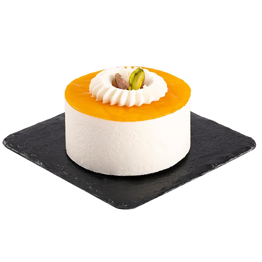 MOUSSE YOGURT, PISTACCHIO E ARANCIO