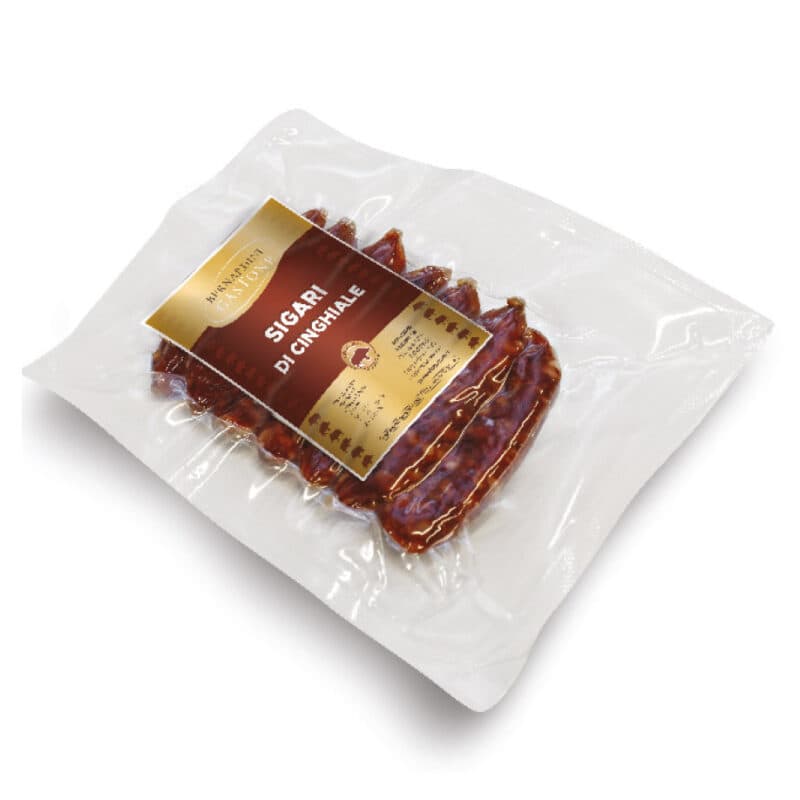 SIGARI DI SALSICCIA DI CINGHIALE