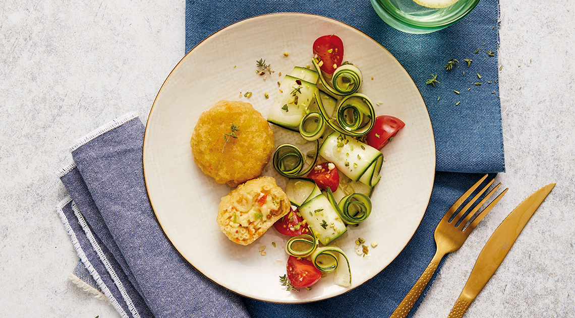 Fritt@tina Cacio e Pepe con Fiori di Zucca e Lime